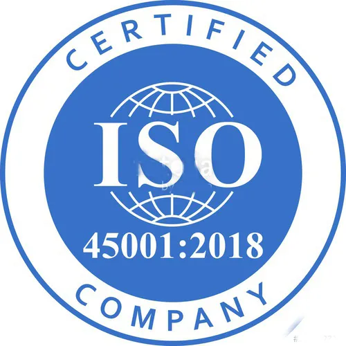 Chennai Mettex ISO 45001 certificate